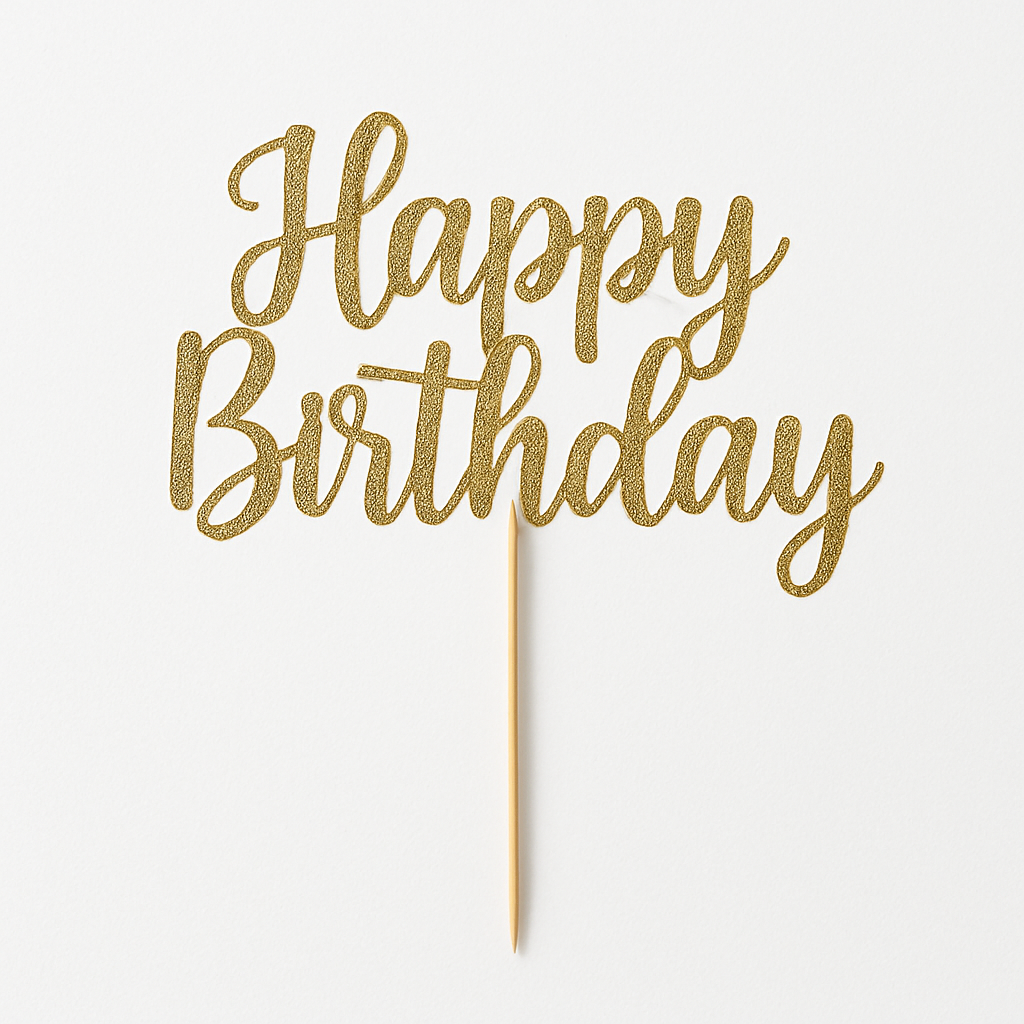 Happy Birthday Topper